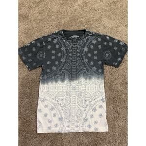 Character Hero Mens Tshirt Black Bandana Size Medium